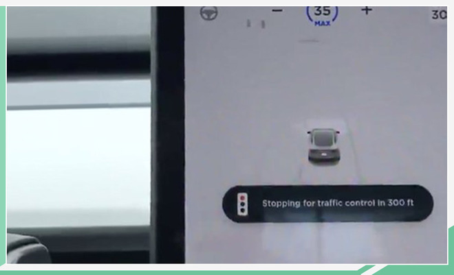 特斯拉推交通信号灯/停车标识检测 第三季度上线