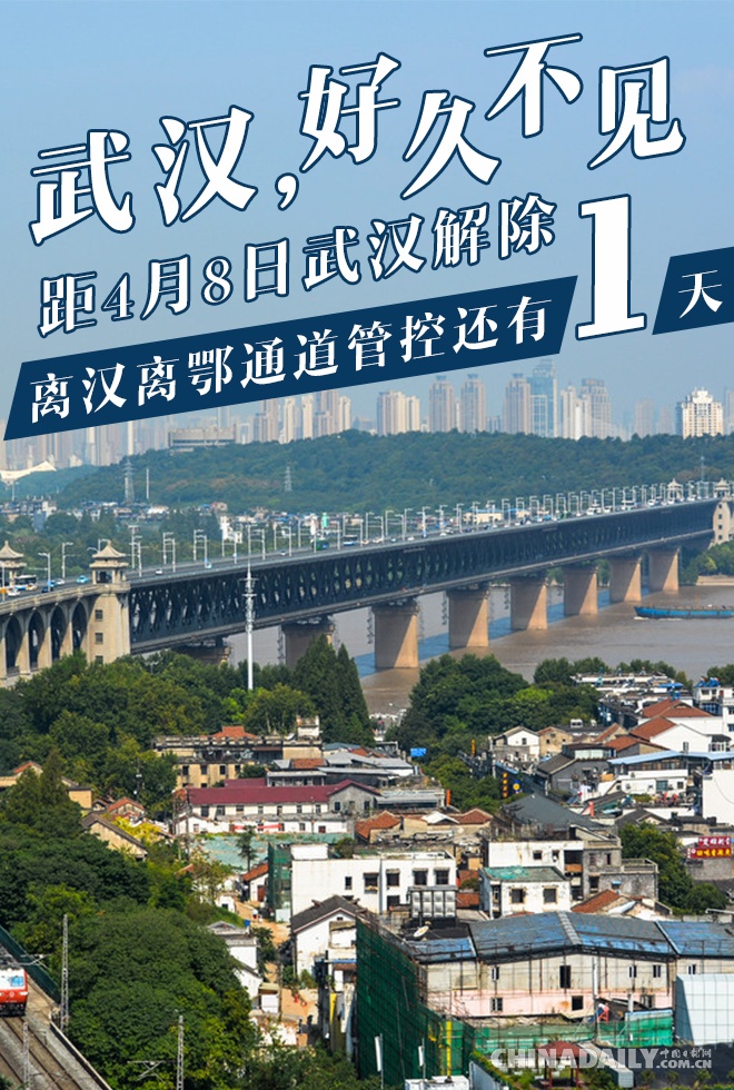 武汉解封在即愿你1如往昔波澜动远空