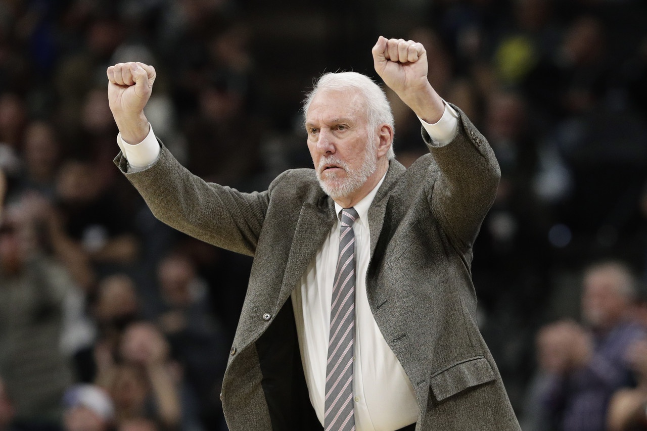 老尼尔森希望波波能早日超越我的执教胜场纪录