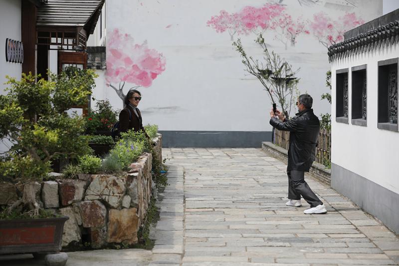 申城“世外桃源”：奉贤吴房村，桃花笑迎客