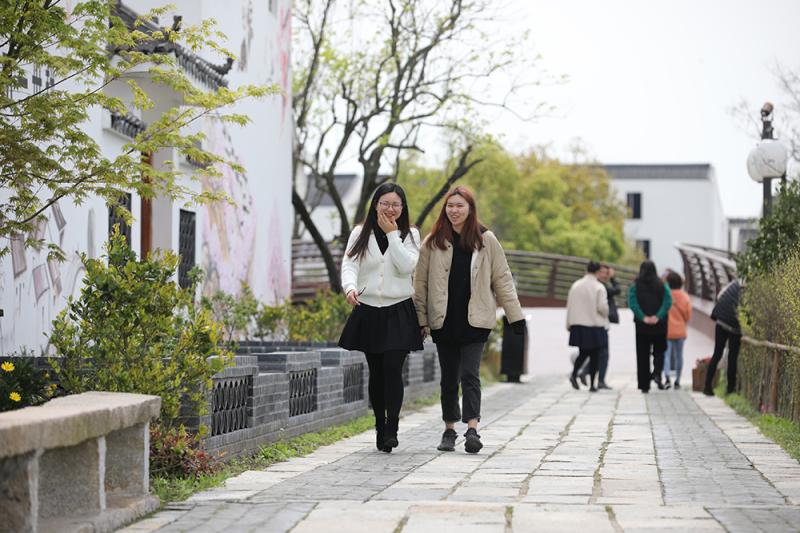 申城“世外桃源”：奉贤吴房村，桃花笑迎客