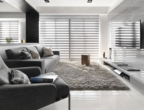 利落线条表现空间 83平简约风小户型设计