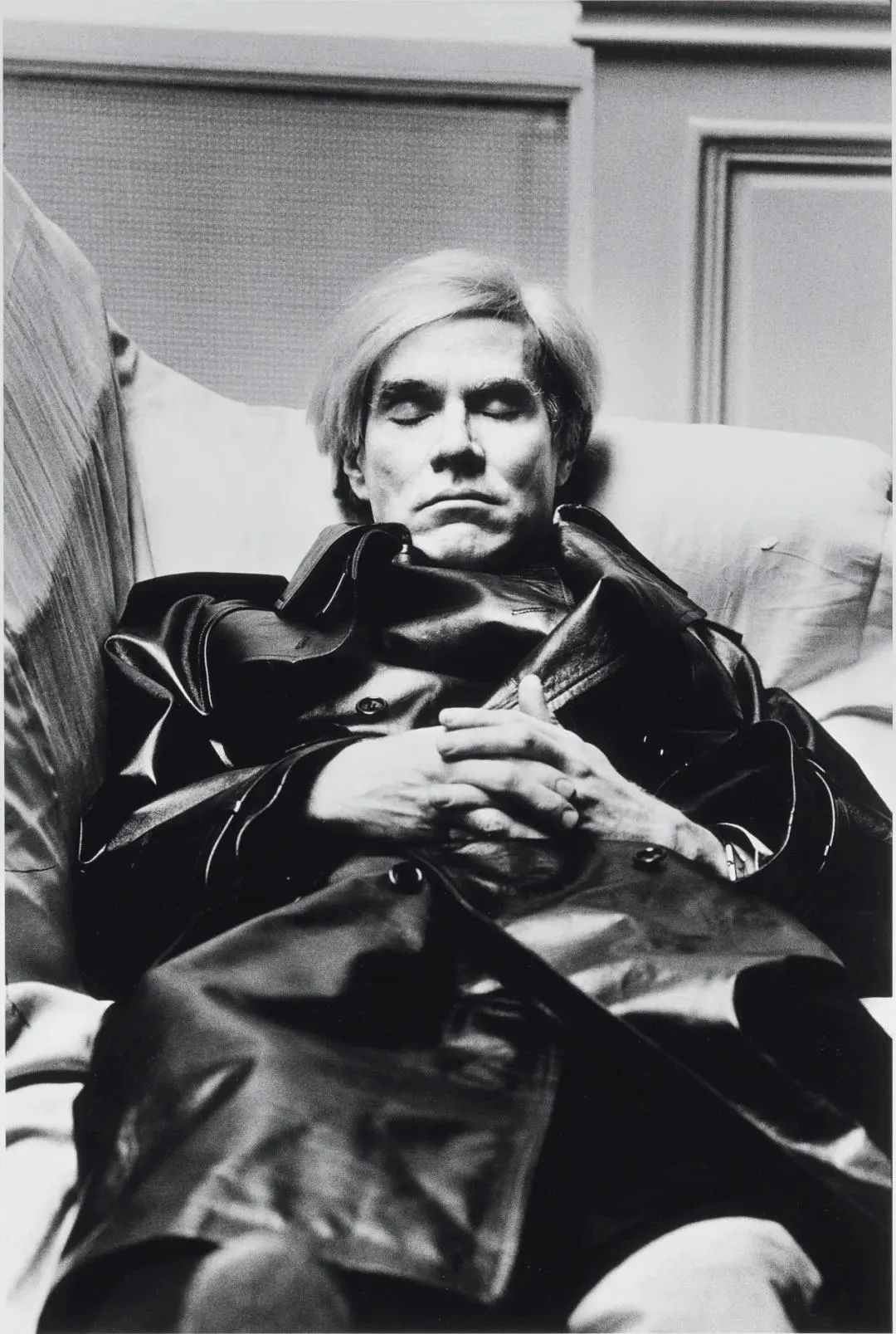 赫尔穆特·纽顿《安迪·沃霍尔》,综合材料,50.8×61cm,1974年