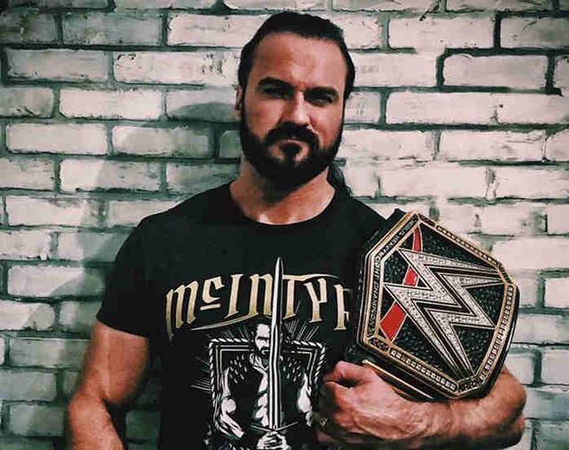 wwe麦金泰尔:疫情期间成为wwe冠军,自己毫无压力!