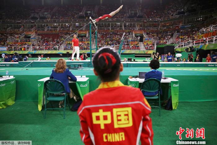 资料图：中国体操小花在2016里约奥运会表现不尽如人意。