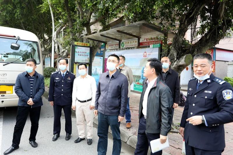 吴泽桐率队调研城区道路交通安全管理工作