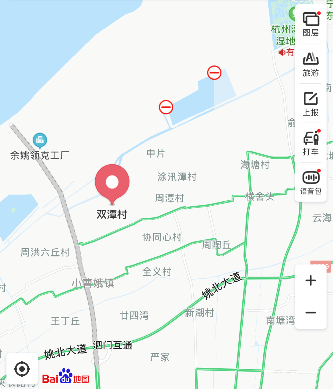 慈溪周巷镇详细地图图片