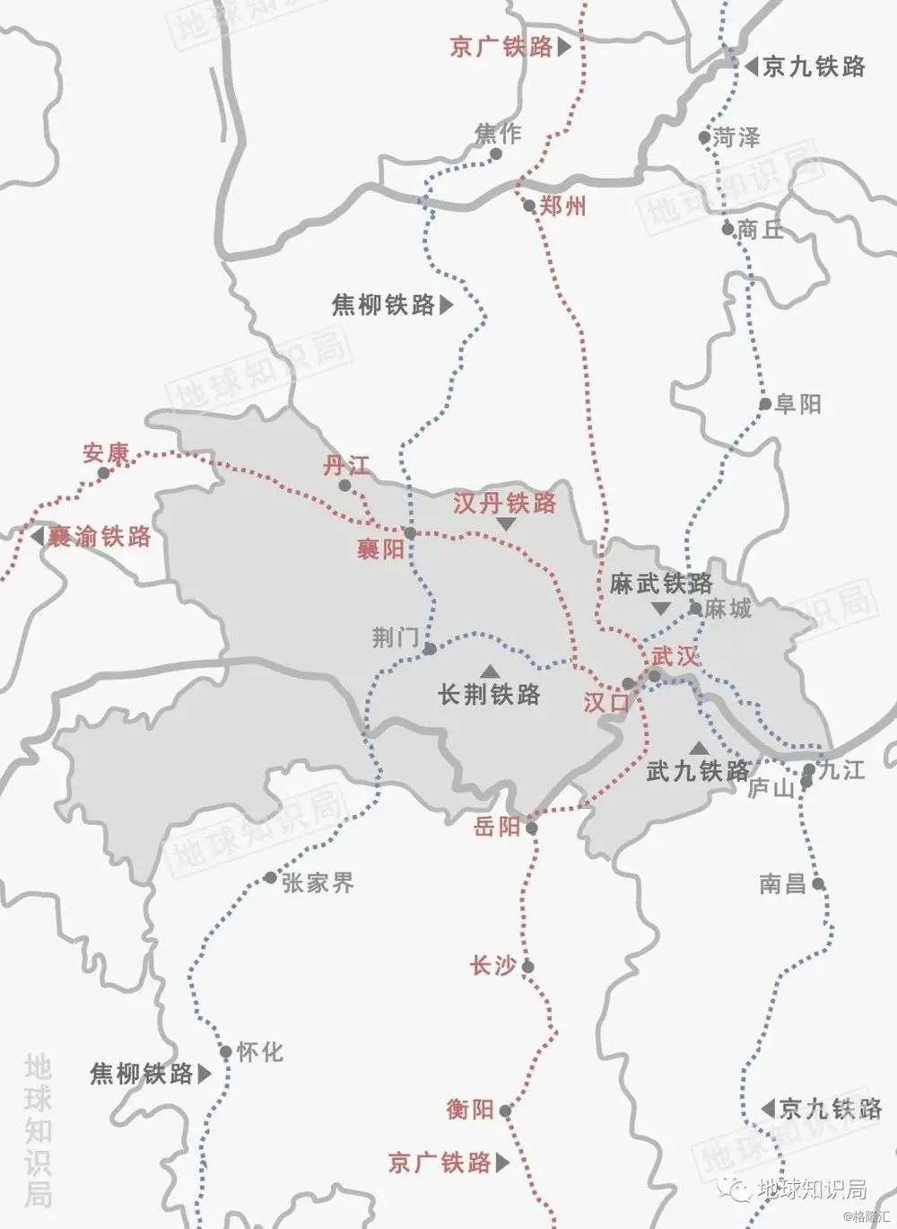 襄渝铁路路线图图片