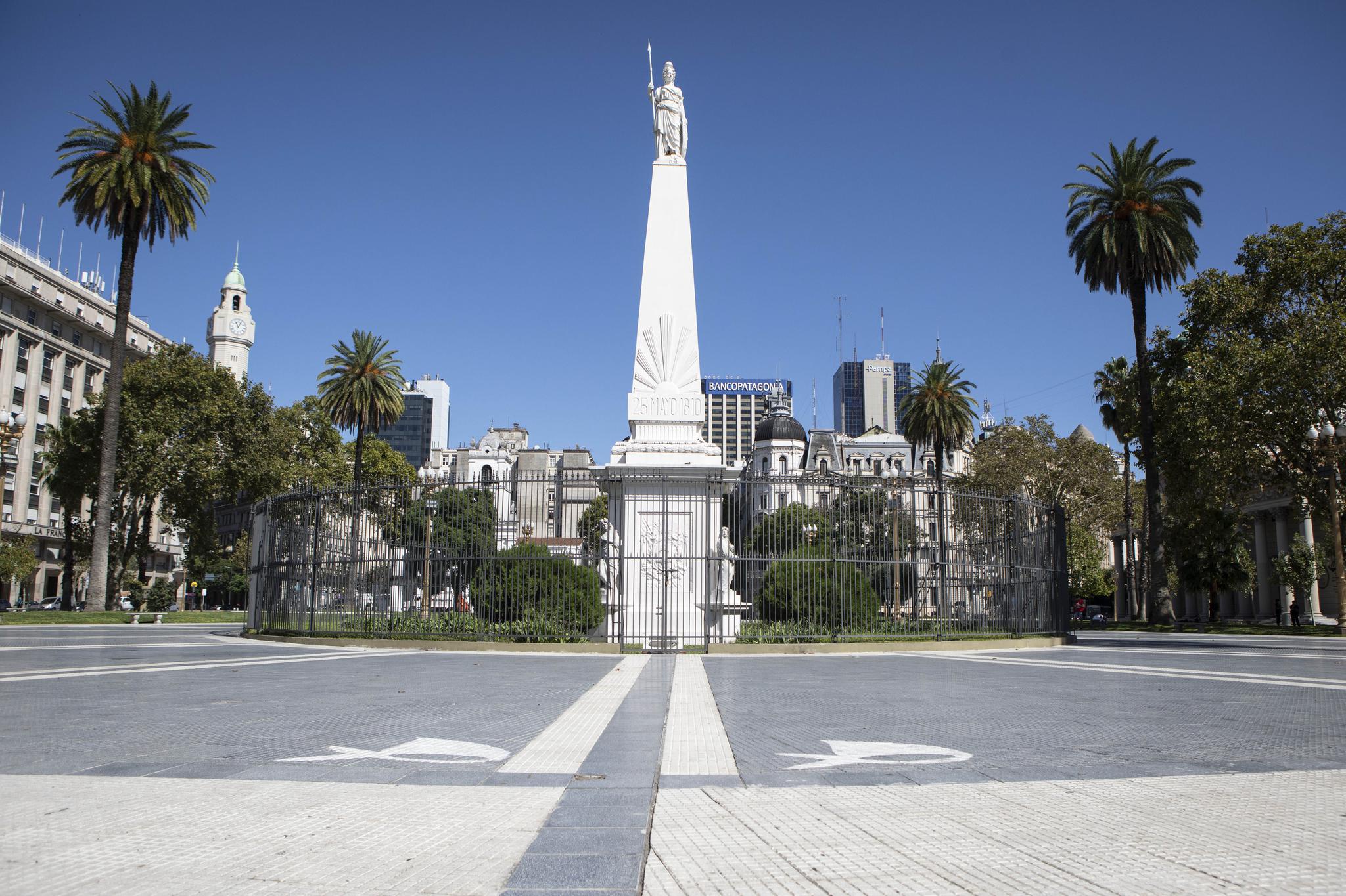 阿根廷方尖碑广场图片