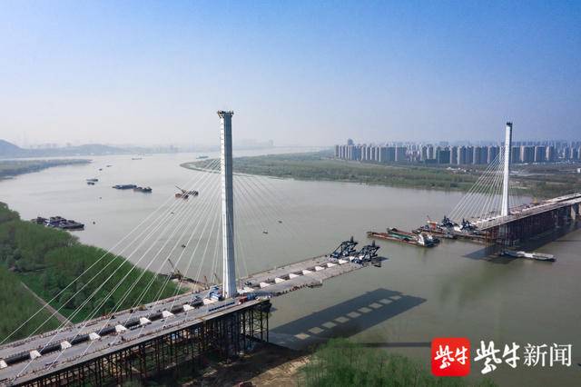 看浦仪公路夹江大桥!年底将与五桥同步通车,南京"一环"终闭合