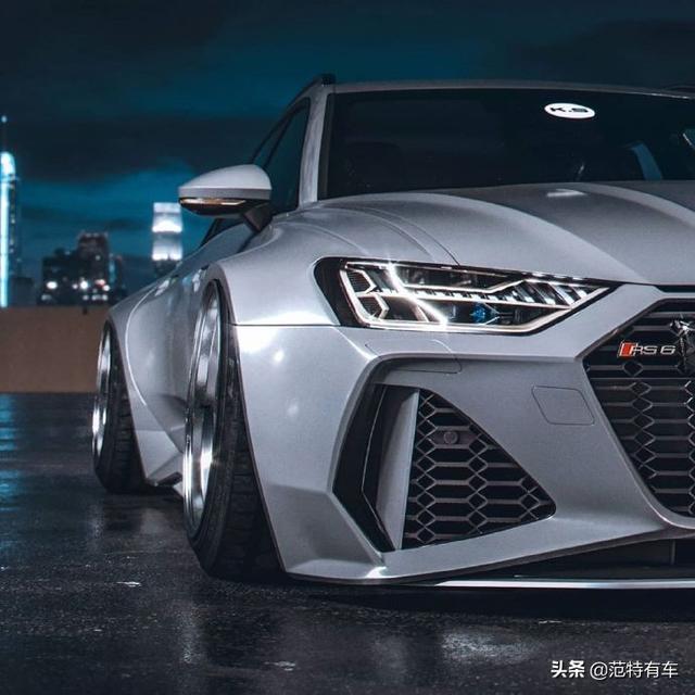 近5米车身搭载v8引擎大空间兼备性能网友是最帅的奥迪车