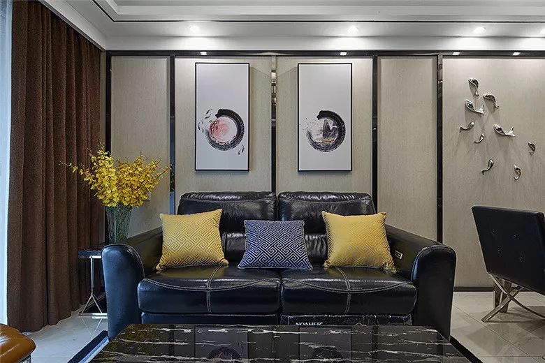 89平的新中式，小户型也能这么时尚优雅，高档端庄！