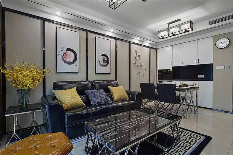 89平的新中式，小户型也能这么时尚优雅，高档端庄！