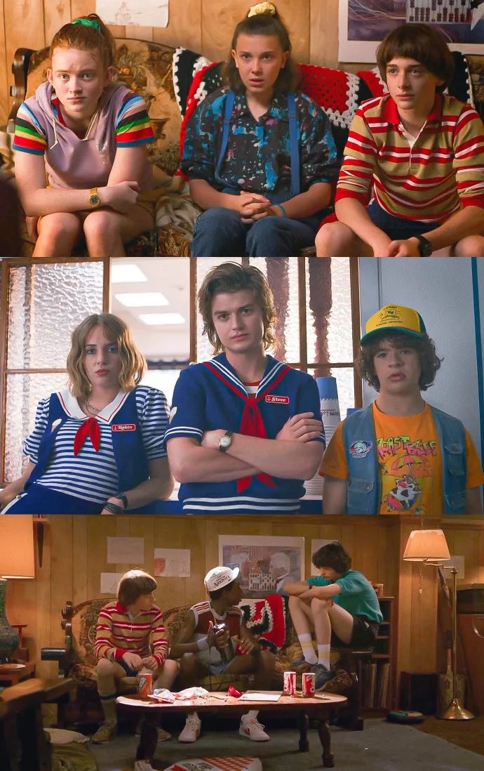 怪奇物语里的夏日穿搭我太爱90年代的风格了