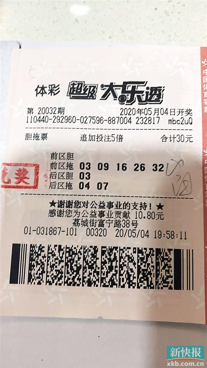 凭336元追加胆拖票摘1286万|大乐透|彩票_新浪新闻