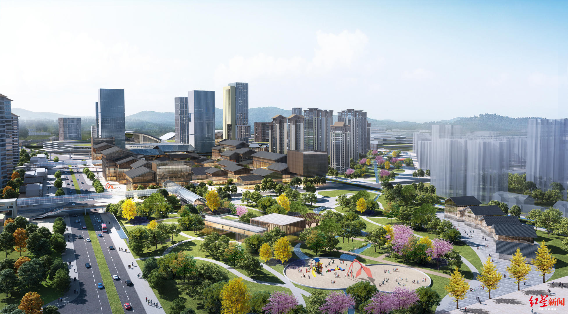 刚刚首张成都轨道tod地图发布16个项目亮点速看