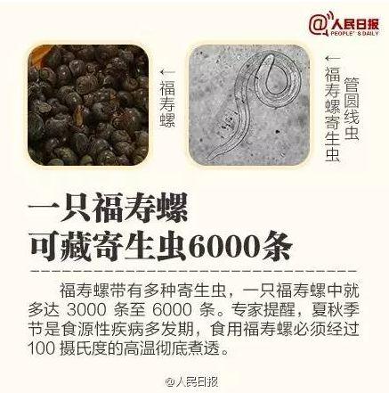 【提醒】多地已出现,这种东西别误食!寄生虫多达6000条,严重可致死!
