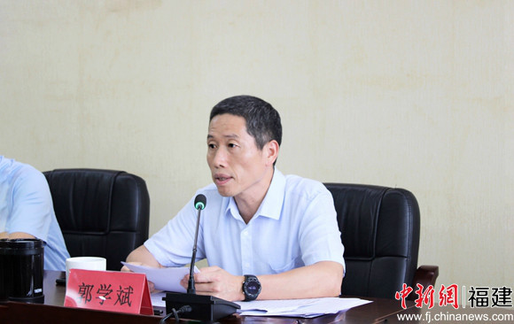 叶茂 摄郭学斌表示,开展金融机构干部挂职工作,对于进一步找准金融