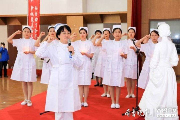 青岛表彰80名医护,今晚浮山湾畔还有“致敬白衣天使”灯光秀