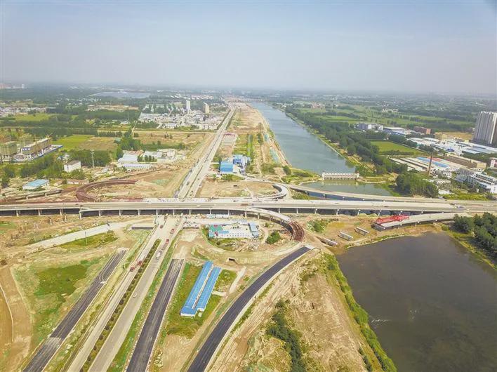 最新!这条连接菏泽两区的"大动脉"预计六月底主线双向通车!