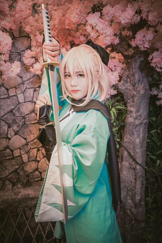 fgo 冲田总司cosplay