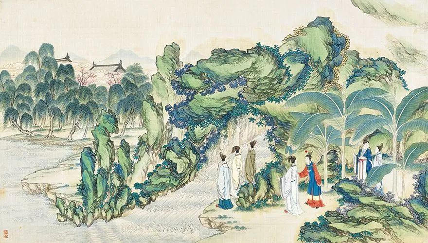 清代孙温绘《红楼梦》