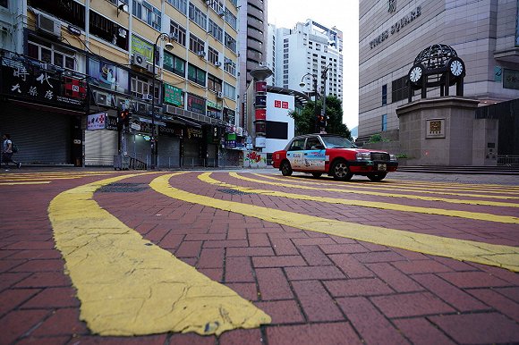 香港时代广场外。图片来源：IC photo