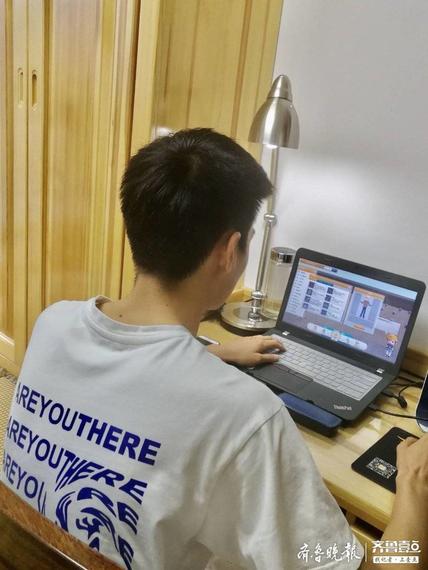 动画演示施工模块,青岛理工大学三百余毕业生“云实习”