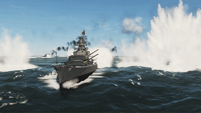 战争模拟 | 俾斯麦大战衣阿华,在406毫米巨炮面前,还