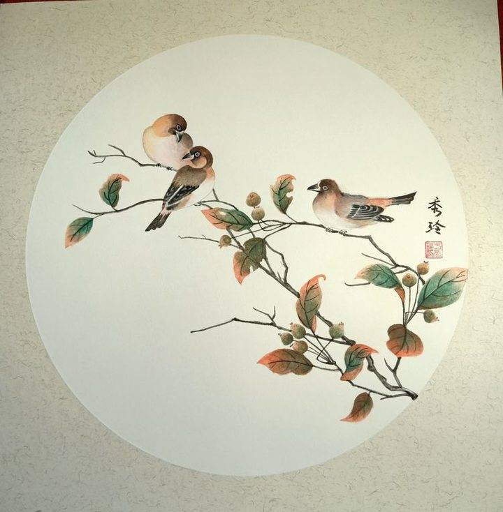 停课不停学 | 淄博市老年大学国画班临摹宋代花鸟小品云展