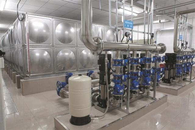 二次供水改造,从源头到龙头管到底|供水|泵房_新浪新闻