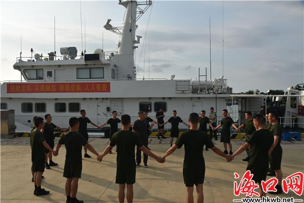 增添"心"动力 海南海警局理论心理服务进基层
