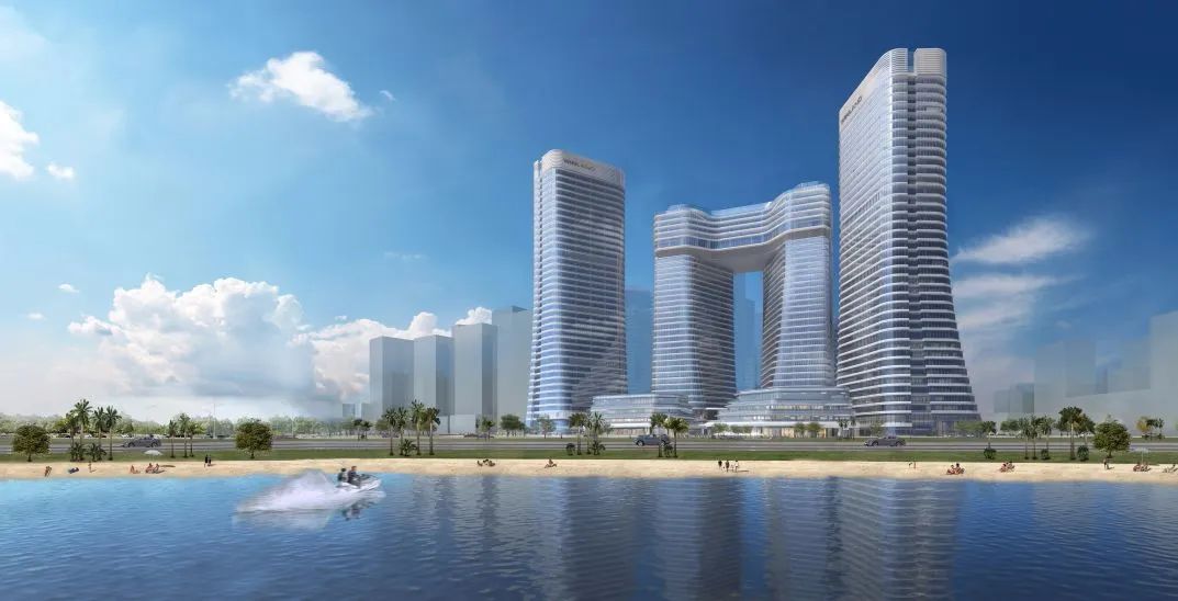 厦门海西金融城新地标--英蓝国际金融中心项目位于厦门市环岛东路旁
