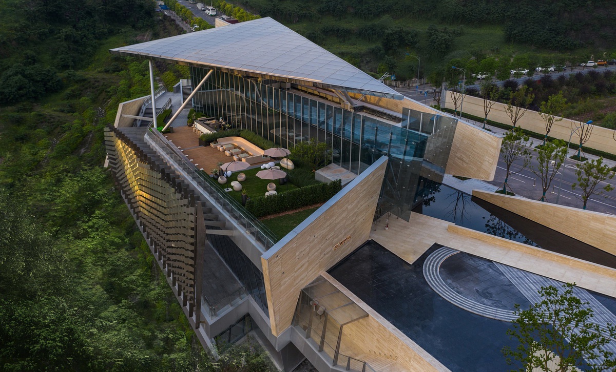 当魔幻山城遇上解构主义——重庆融创壹号院 / aoe事建组|立面图|建筑_新浪新闻