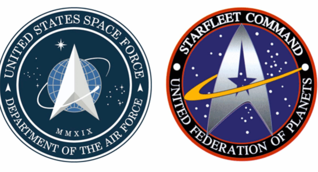 美国太空军标志的灵感是来自于美国空军航空指挥部和美国宇航局的标志