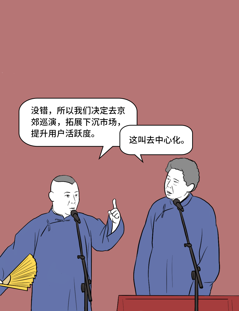 如果郭德纲和于谦是互联网从业者,他们会怎么讲相声——今天,我们就开