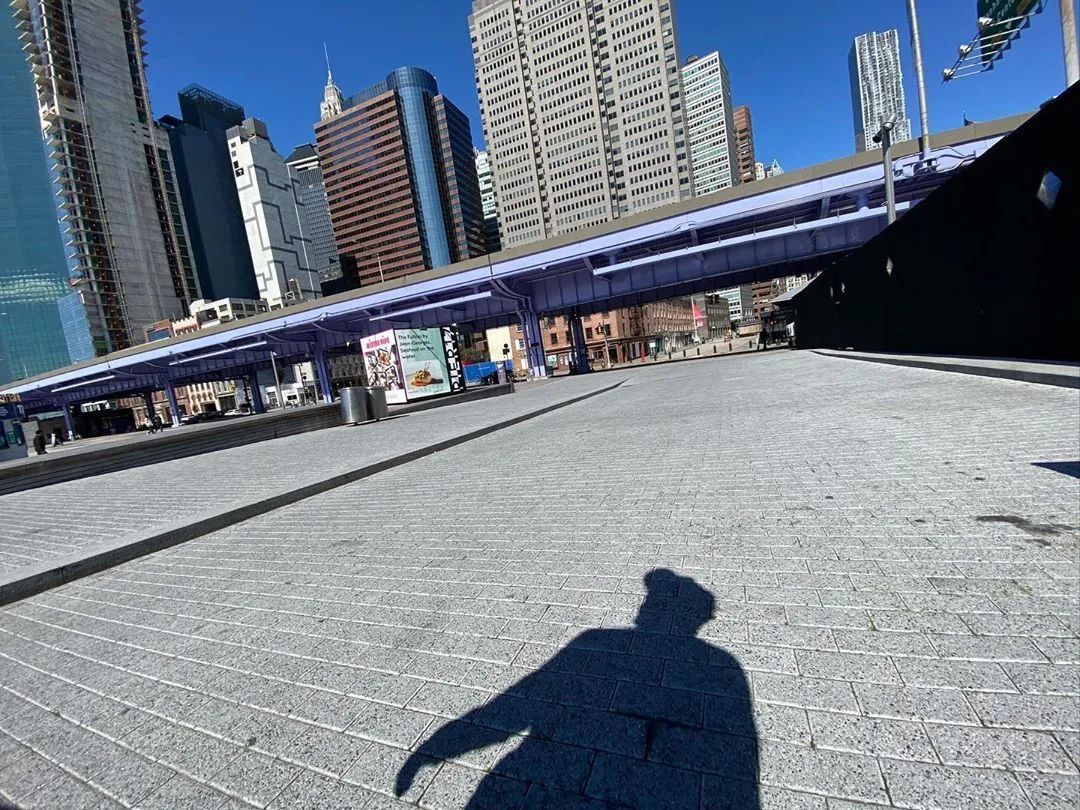 "冬兵"化身摄影师,拍下多张空无一人的纽约街景