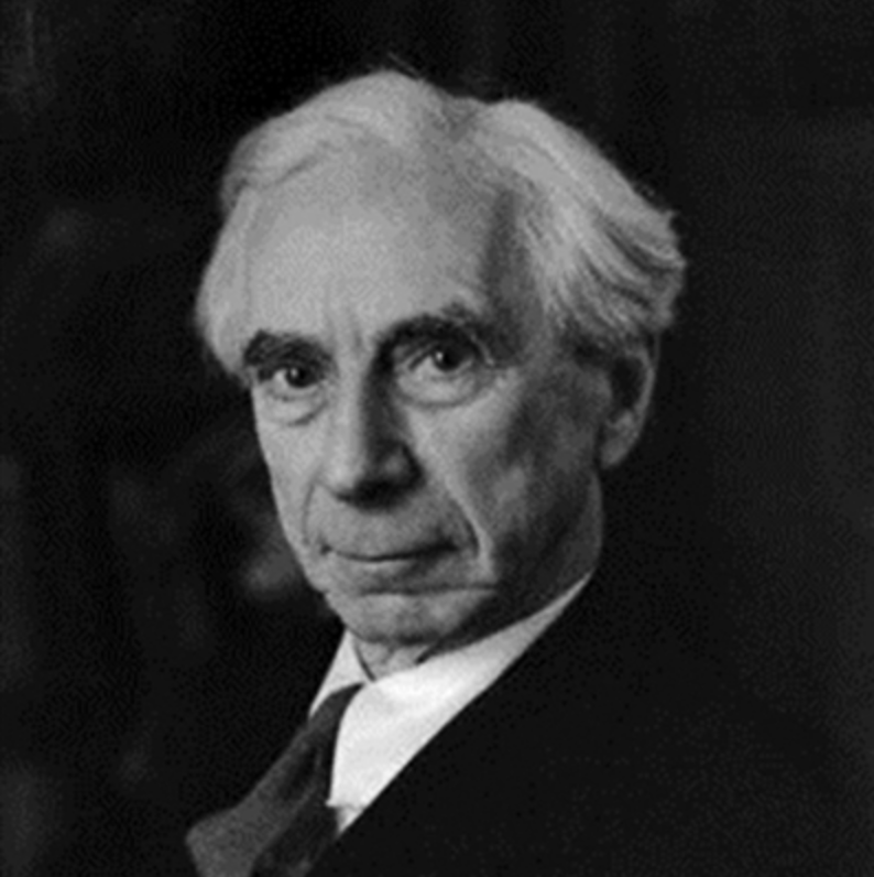 伯特兰·阿瑟·威廉·罗素（Bertrand Arthur William Russell，1872年—1970年），英国哲学家、数学家、逻辑学家、历史学家、文学家，分析哲学的主要创始人，世界和平运动的倡导者和组织者。罗素1950年获得诺贝尔文学奖，主要作品有《西方哲学史》《哲学问题》《心的分析》《物的分析》等。