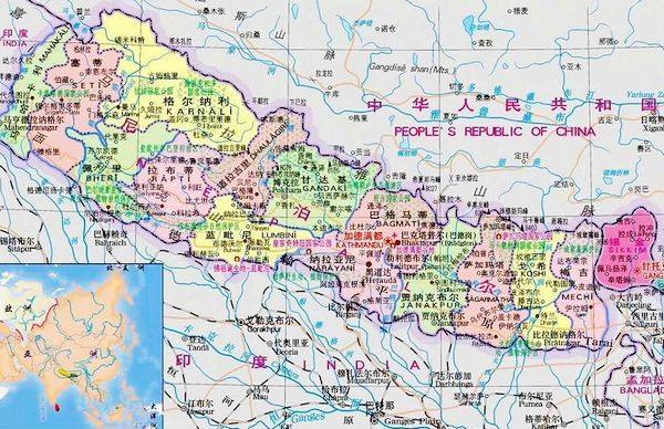 印度修路穿越尼泊尔领土,尼强势还击:新地图将争议地区划归尼方