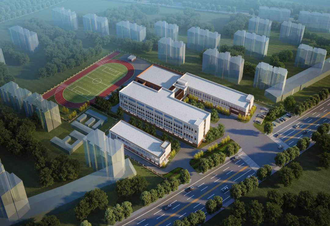 傅家b地块东侧规划为傅家中学,项目的建设单位为烟台市芝罘区教育体育