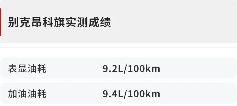 别克昂科旗油耗测试 四驱“大块头”的油耗表现也不差
