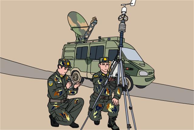 观云测雨气象兵67确保在关键时刻拉得出,打得赢只为磨练打赢本领