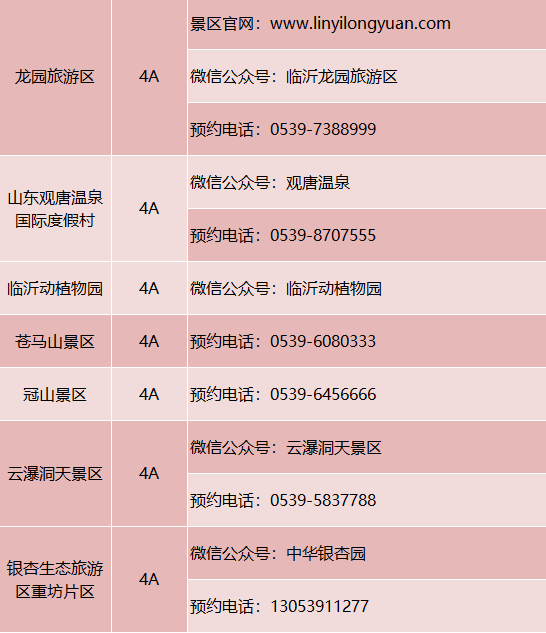 聊城人请收好!山东最全4A级以上景区预约方式都在这!