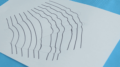 一支笔让纸凸出来又凹下去人人都能玩的立体画小魔术