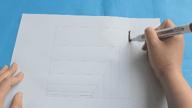 一支笔让纸凸出来又凹下去人人都能玩的立体画小魔术