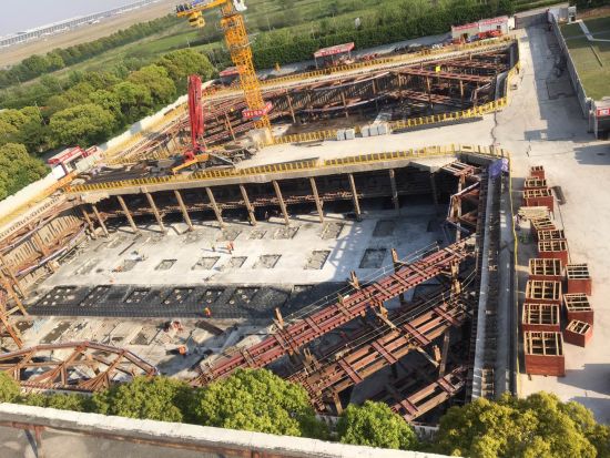 多道鱼腹梁钢支撑技术标准件材料可全回收,比混凝土支撑省30%工期