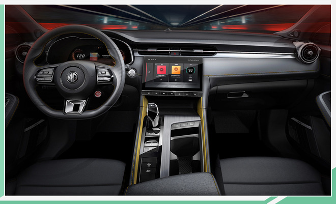 运动氛围营造到位 新款名爵6内饰官图发布