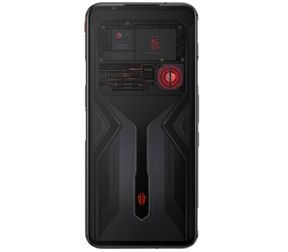 红魔5g游戏手机氘锋透明版上市:骁龙865 144hz屏幕,4599元