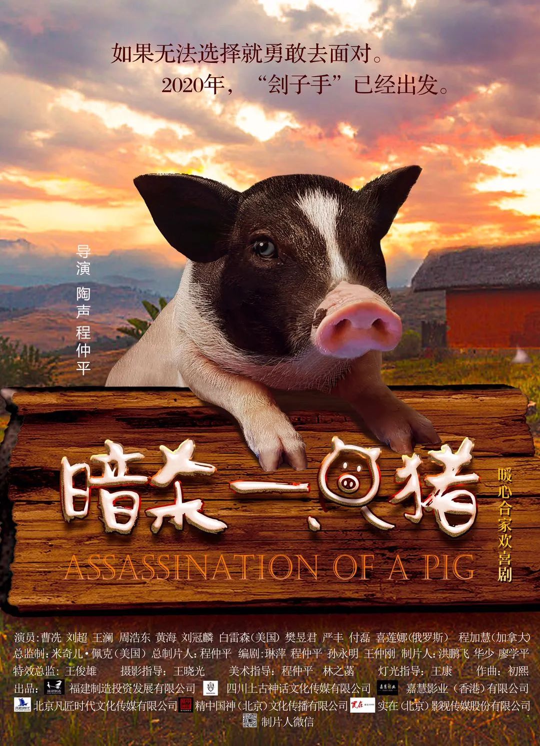 首部真人cg国产合家欢电影《暗杀一只猪》片方力荐