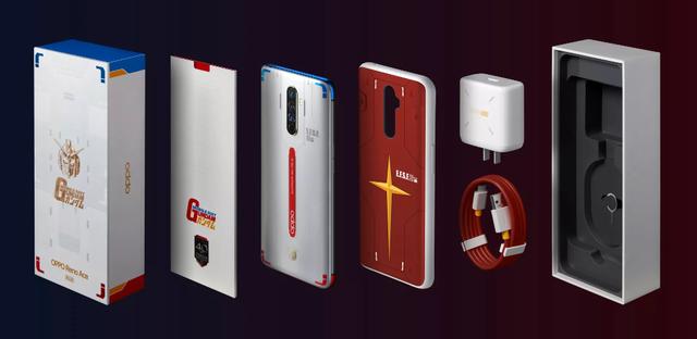 (oppo reno ace 高达版「全家福」)oppo reno ace 高达定制版的精致度